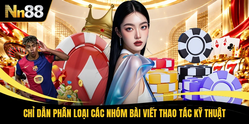 Chỉ dẫn phân loại các nhóm bài viết thao tác kỹ thuật