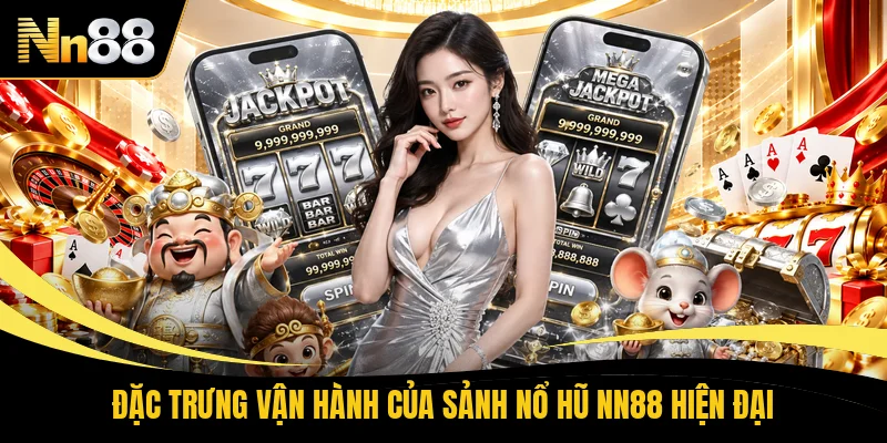 Đặc trưng vận hành của sảnh nổ hũ NN88 hiện đại