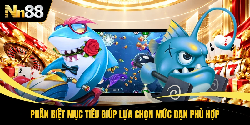 Phân biệt mục tiêu giúp lựa chọn mức đạn phù hợp