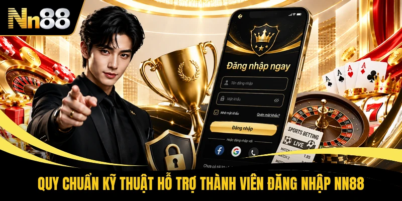 Quy chuẩn kỹ thuật hỗ trợ thành viên đăng nhập NN88